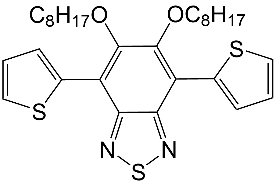 5,6-bis(octyloxy)-4,7-di(thiophen-2-yl)benzo[c][1,2,5]thiadiazole/
